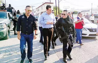 El fiscal general de Coahuila, Federico Fernández Montañez, encabezó el arranque formal de una estrategia que busca blindar la zona