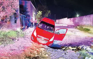 El conductor perdió el control de la unidad