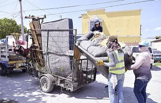 Durante la última semana se realizaron 438 acciones de limpieza, bacheo y alumbrado para seguir mejorando la calidad de los servicios municipales