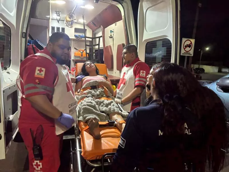 Fue al cierre del restaurante cuando la joven comenzó a presentar un notable deterioro en su estado de salud.