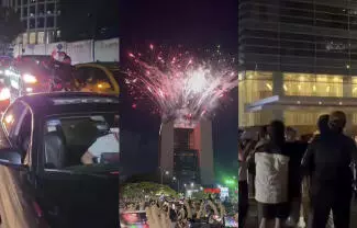 Decenas de aficionados mexicanos arribaron al hotel de concentración de la Selección de Ecuador, para comenzar su fiesta