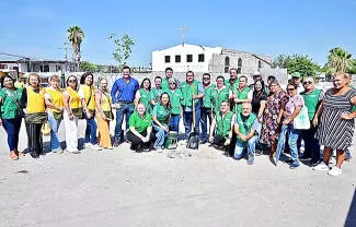 Con la estrategia ambiental impulsada por el gobernador Manolo Jiménez, se realiza reforestación en la colonia San Salvador
