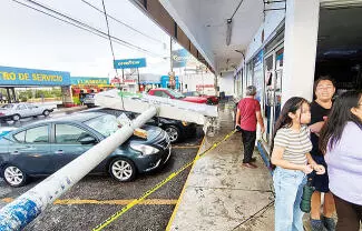 Lluvia ligera en un primer momento, para convertirse luego en una tormenta severa