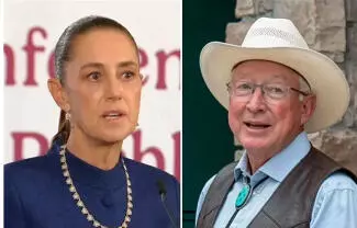 La Mandataria federal señaló que ayer el ex Embajador no explicó por qué el FBI presentó en una feria el avión en el que trasladaron a 'El Mayo'
