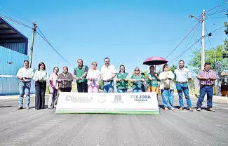 Con una inversión de 1.8 millones de pesos del Programa de Obras de Infraestructura del Estado, la obra beneficia a 150 habitantes