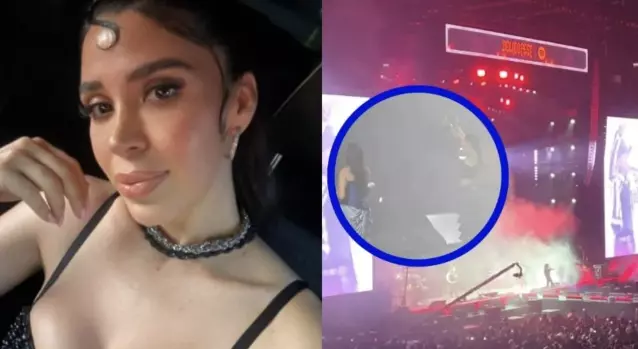 Al verla en el evento más importante de corridos tumbados, el público estalló en gritos y aplausos; por su parte, la modelo se dijo muy agradecida por la invitación