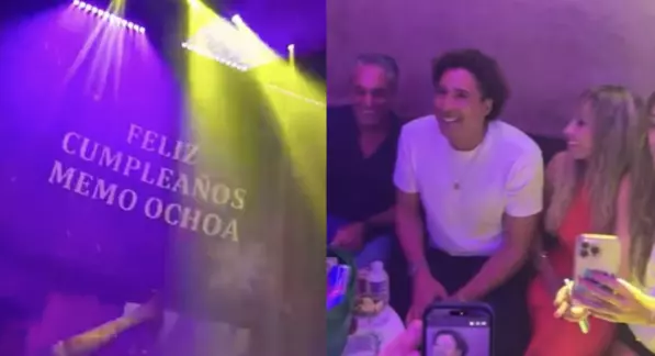 El portero mexicano celebró su cumpleaños número 41 la noche del pasado sábado 11 de julio de 2026 en la discoteca