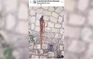 Un socio del Club de Golf El Socorro, reportó la aparición de San Judas Tadeo en una imagen que aseguró se formó por las recientes lluvias.