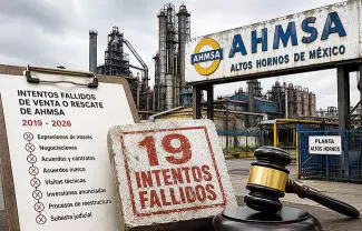 19 momentos de interés por adquirir o reactivar Altos Hornos de México, ninguna de las negociaciones se logró concretar