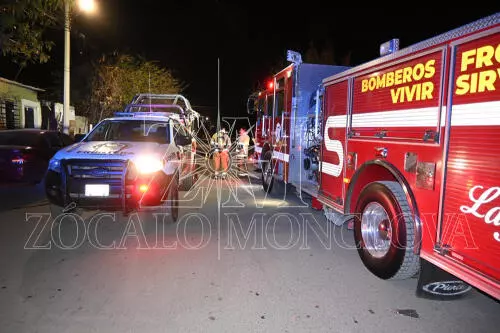 Moradores detectan fuerte olor a gas y solicitan la intervención de los grupos de emergencia. 
