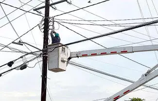 La humedad generada por las precipitaciones ha afectado principalmente las líneas e instalaciones eléctricas