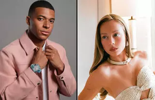  Kylian Mbappé compartió una foto de Ester Expósito con el uniforme de Francia