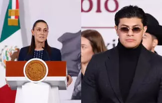 Armando Toledo Rosas acudió a la conferencia de prensa matutina para cantar y reconocer el proyecto cultural destinado a combatir las adicciones