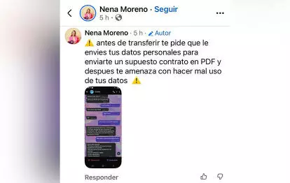 La propietaria de la Finca Moreno alertó a la ciudadanía para no dejarse engañar y defraudar por personas ajenas que ofrecen el espacio de esparcimiento familiar en renta hasta por 6 mil pesos.