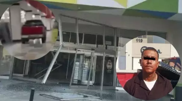 Los empleados del centro comercial y locales llamaron al 9-1-1, lo que provocó una intensa movilización de policías municipales de Apodaca