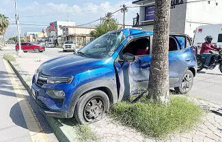 El percance terminó con una mujer lesionada y la circulación vial afectada