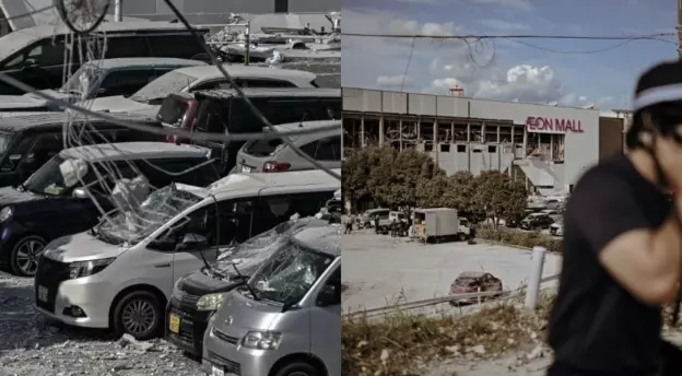 El sismo de magnitud 7.1 en la isla de Kyushu también dejó importantes daños materiales