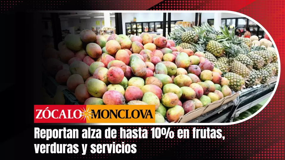 En cuanto a los servicios, indicó que la renta de vivienda también ha presentado aumentos en porcentajes similares.