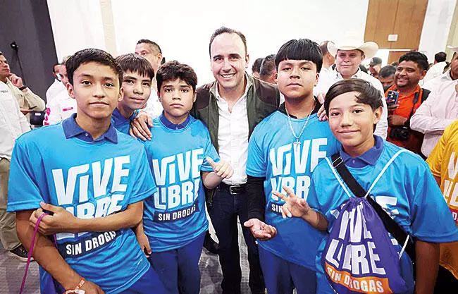Refrendan la prevención con Vive Libre Sin Drogas