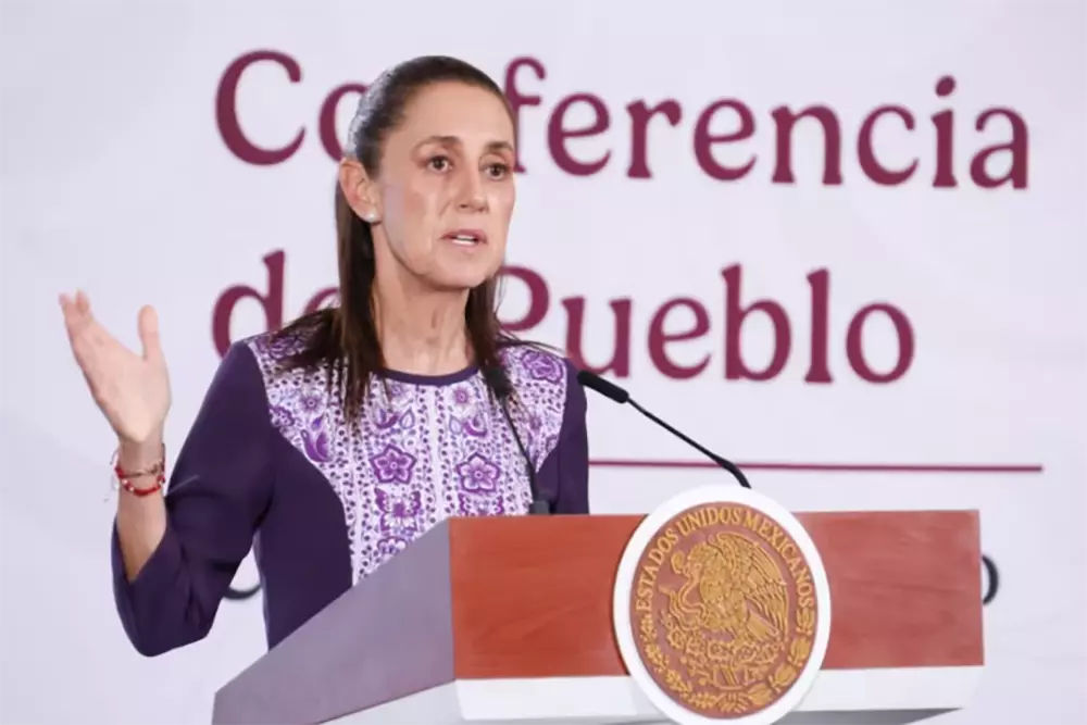 Sin mencionar directamente al gonernador de Sinaloa, la Presidenta sostuvo que los servidores públicos deben anteponer el bienestar de la población 