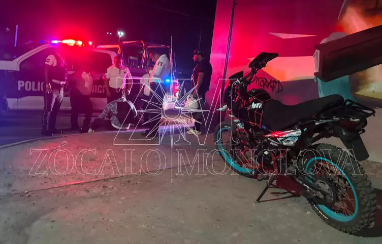 El accidente se registró alrededor de las 21:00 horas, a la altura de La Fuente de las Garzas, lo que movilizó a paramédicos de la Cruz Roja y a elementos de Control de Accidentes.