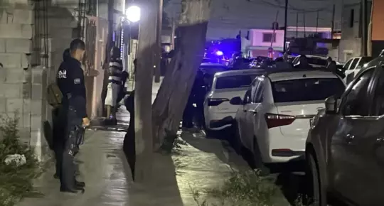 La zona se encuentra acordonada