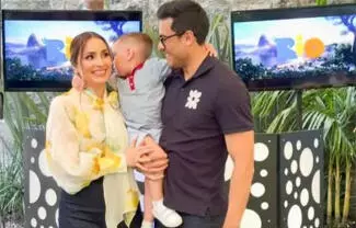 La pareja, que está esperando a su hija María, compartió tiernas imágenes y sentidos mensajes en honor a su amado primogénito