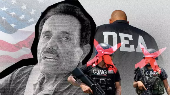 Mike Vigil, exjefe de Operaciones Internacionales de la DEA, explicó que las acciones en contra del cártel también podrían deberse a la doble naci