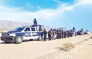 La Dirección de Seguridad Pública de Ocampo intensificó los operativos de seguridad que se desarrollan durante esta semana.