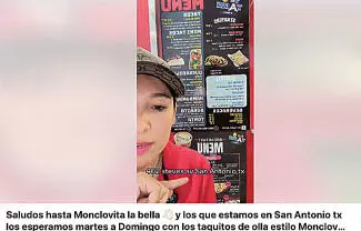 María M. Armendáriz, promociona su emprendimiento en la red social de Facebook y TikTok, desde su apertura de Deli Tacos and Bakery