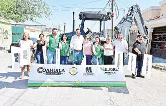 El Gobierno Municipal de Monclova puso en marcha los trabajos de rehabilitación de la red de drenaje sanitario.