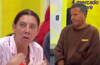 Después de una fuerte discusión a la hora del desayuno, Aldo Rendón tomó la iniciativa de disculparse con la actriz