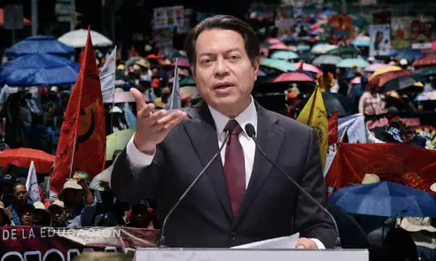 Dirigentes de la Coordinadora Nacional de Trabajadores de la Educación se reunieron con la presidenta de México para abordar demandas pendientes