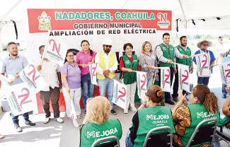 Se dio el arranque a la obra de ampliación de la red de electrificación sobre la calle Revolución.