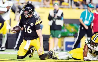 Pittsburgh no extrañó a Aaron Rodgers y derrotó 28-9 a Green Bay