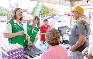 Gracias a la gestión de la Alcaldesa ante el Gobierno del Estado este programa llegará a diferentes sectores y ejidos de Frontera.