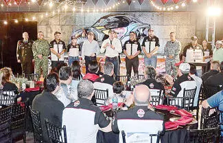 El alcalde Carlos Villarreal acompañó al gobernador Manolo Jiménez Salinas, en la bienvenida y arranque del Rally Coahuila 1000 2026.