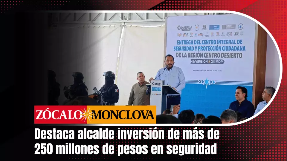 Ante autoridades estatales, municipales y representantes de las fuerzas de seguridad, Villarreal Pérez señaló que el fortalecimiento de la seguridad representa una prioridad para generar condiciones de tranquilidad