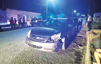 Una escena llena de adrenalina se vivió durante la noche del miércoles en calles de la colonia Hipódromo.