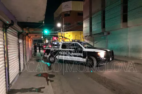 Oficiales subieron hasta la azotea en busca de los responsables, pero ya habían escapado.