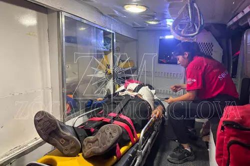 Los hechos ocurrieron sobre la avenida Adolfo López Mateos, cuando el afectado se dirigía a su trabajo.