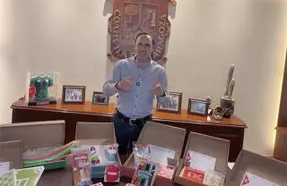 El gobernador de Coahuila, Manolo Jiménez Salinas, anunció que el próximo lunes iniciará la entrega gratuita
