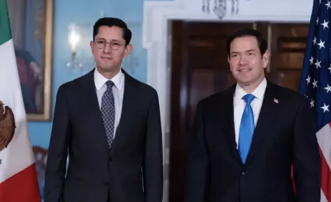 La Cancillería también resaltó que Velasco puso sobre la mesa “los derechos humanos de las personas mexicanas en Estados Unidos durante los proce