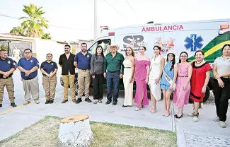 Adquieren ambulancia, una camioneta para Bomberos y unidad para el DIF; y fortalecerán servicios y equipamiento en beneficio de la comunidad