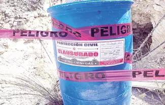 Autoridades de Protección Civil determinaron la clausura del sitio ante diversas irregularidades detectadas durante la inspección.