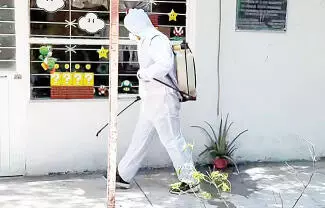 El Ayuntamiento de San Buenaventura concluyó las labores de limpieza y descacharrización en escuelas del municipio.