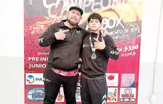 Mateo Menchaca se ha convertido en una carta fuerte del boxeo local.