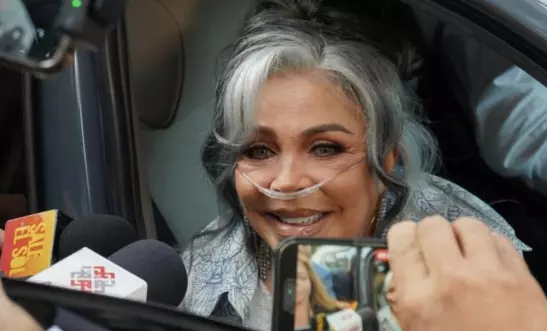 El Güero Castro habló sobre el estado de salud de Verónica Castro luego de que la actriz fuera vista con un tanque de oxígeno durante la graduación de su hijo Cristian.