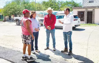 La Alcaldesa supervisó la renovación de la red de agua potable en la colonia La Sierrita