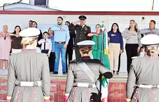 En la escuela primaria que lleva su nombre, ubicada en la colonia 10 de Mayo